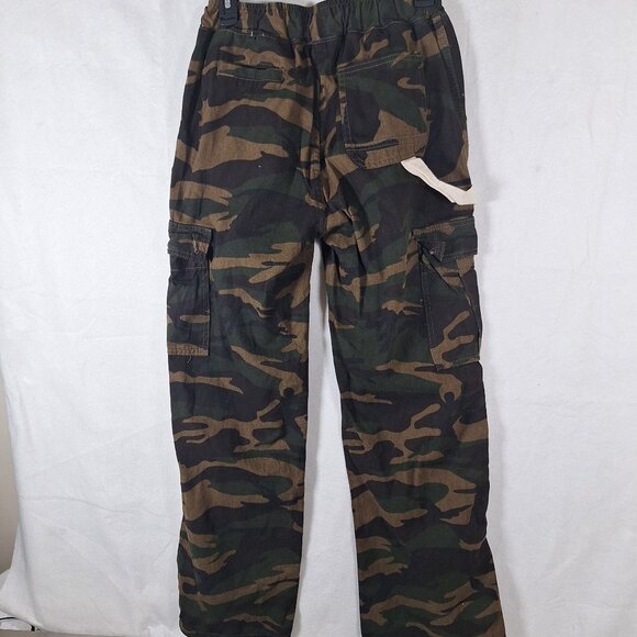 Camo Drawstring Womens Pants size medium - Picture 2 of 6